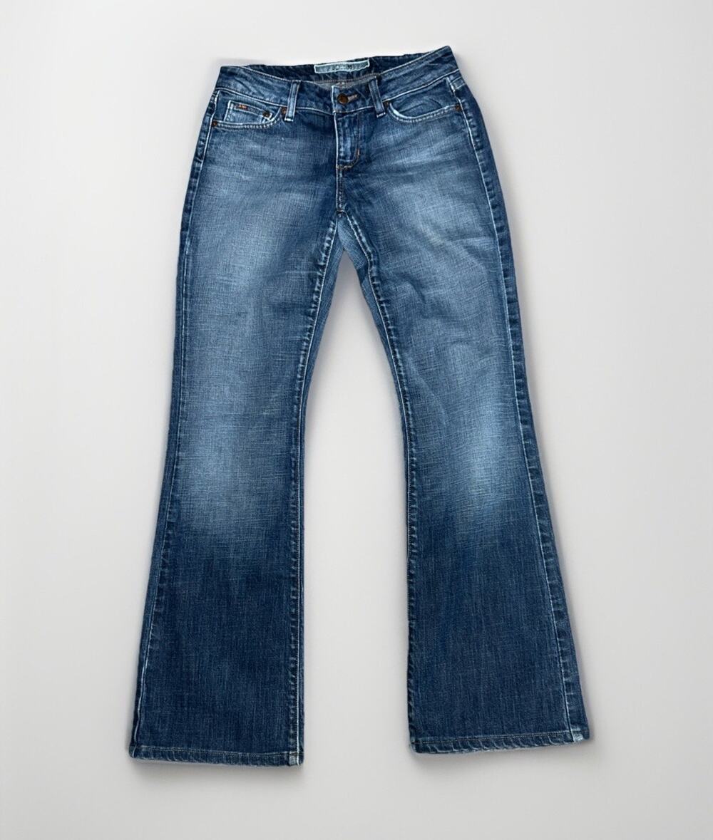 Joe’s Jeans Women’s Distressed Bootcut Dark Wash Jeans Mid rise 28 X 32
